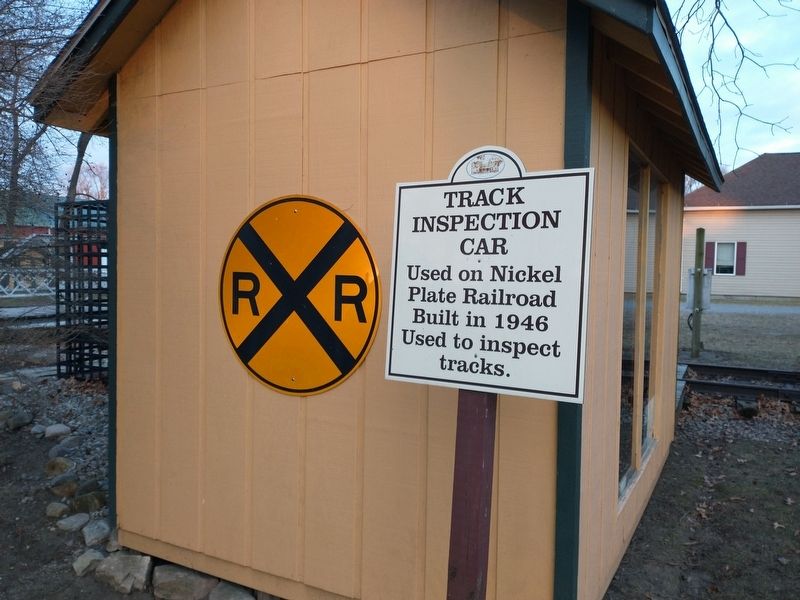 Track Inspection Car Marker image. Click for full size.