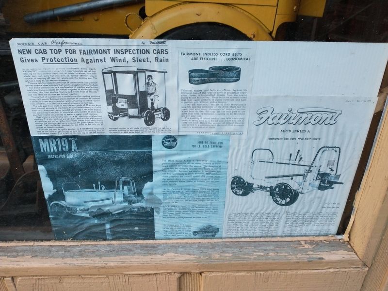 Track Inspection Car Marker image. Click for full size.