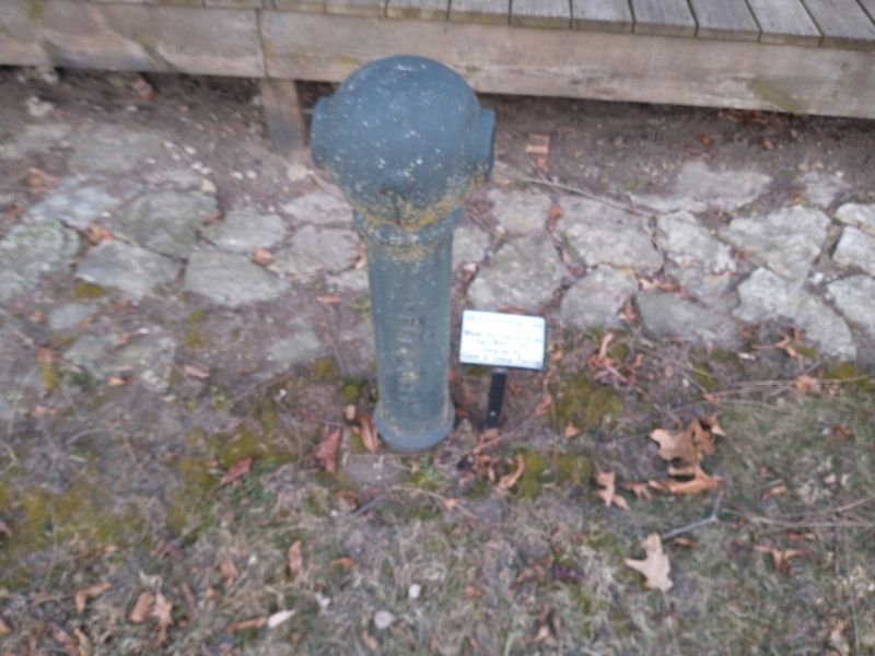 1800's Hitching Post Marker image. Click for full size.
