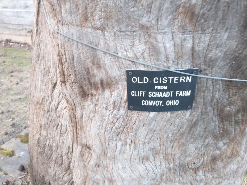 Old Cistern Marker. Click for full size. Old Cistern Marker image. Click for full size.