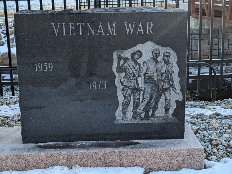Vietnam War Marker. Click for full size. Vietnam War Marker image. Click for full size.