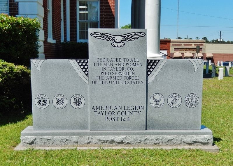 Taylor County War Memorial image. Click for full size.