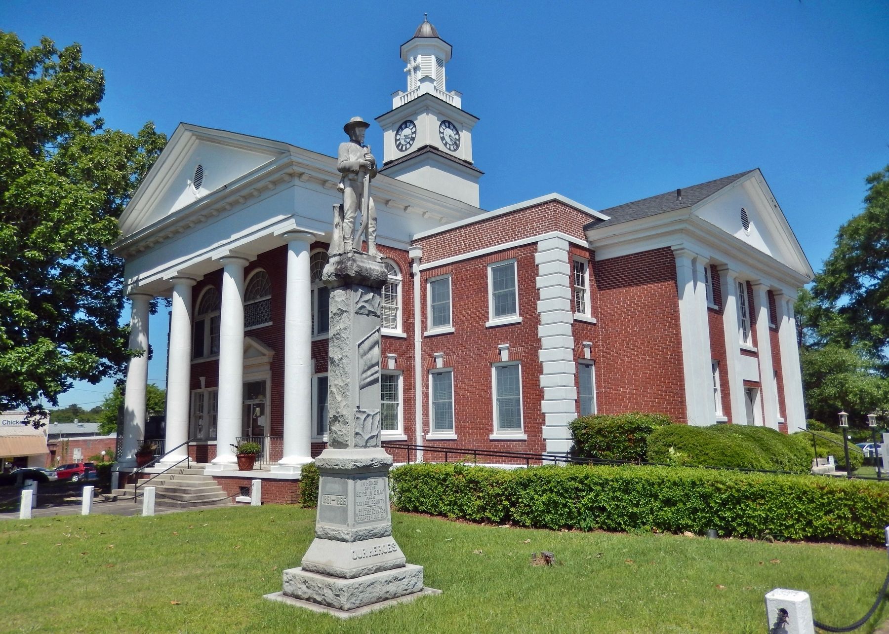 Taylor County Civil War Memorial image. Click for full size.