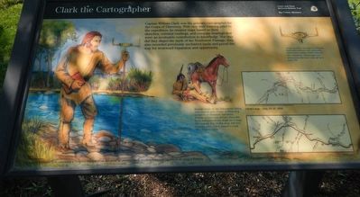 Clark the Cartographer Marker. Click for full size. Clark the Cartographer Marker image. Click for full size.