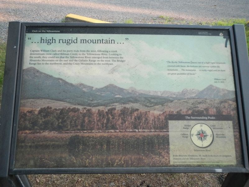 "...high rugid mountain..." Marker image. Click for full size.