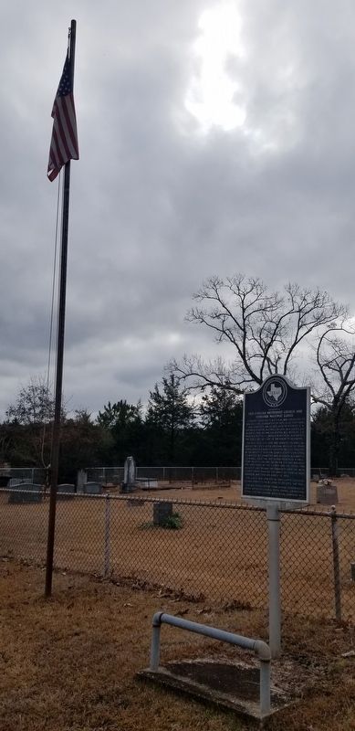 Former Site of Old Concord Methodist Church and Concord Masonic Lodge Marker image. Click for full size.