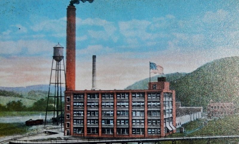 Marker detail: Viscose Silk Mill. Click for full size. Marker detail: Viscose Silk Mill image. Click for full size.