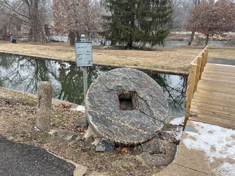 The Old Mill Stone. Click for full size. The Old Mill Stone image. Click for full size.