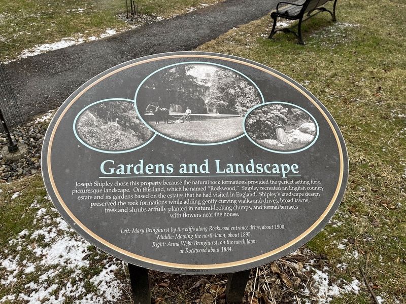 Gardens and Landscape Marker. Click for full size. Gardens and Landscape Marker image. Click for full size.
