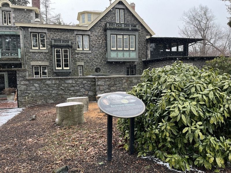 Rockwood Mansion Marker. Click for full size. Rockwood Mansion Marker image. Click for full size.
