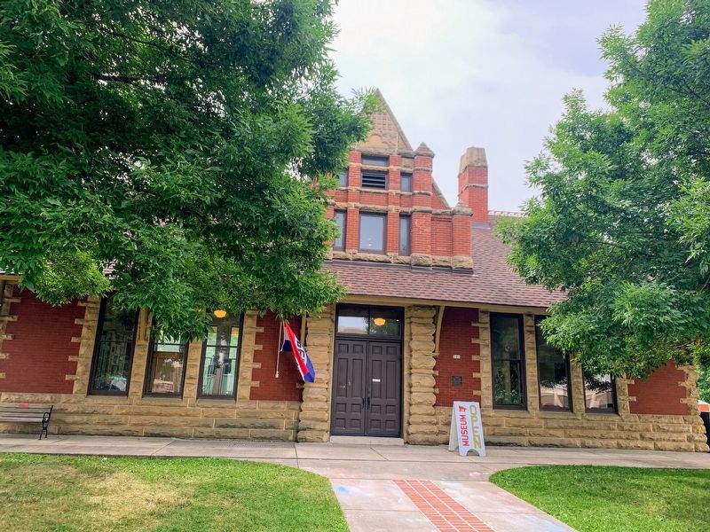 Whitewater Passenger Depot. Click for full size. Whitewater Passenger Depot image. Click for full size.
