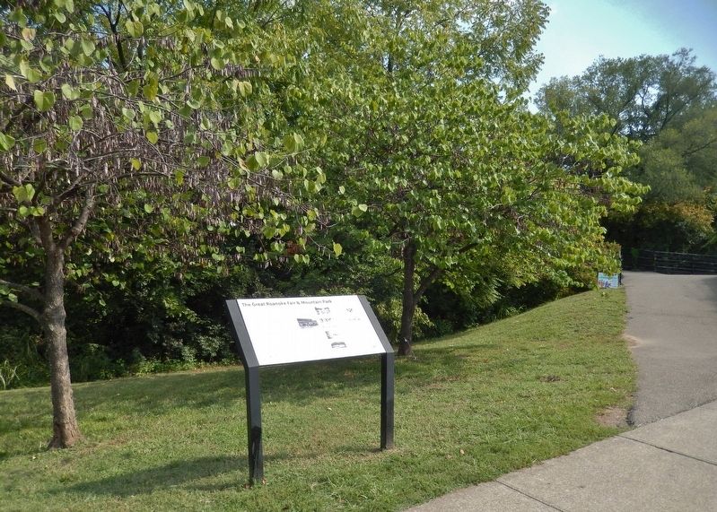 The Great Roanoke Fair & Mountain Park Marker image. Click for full size.