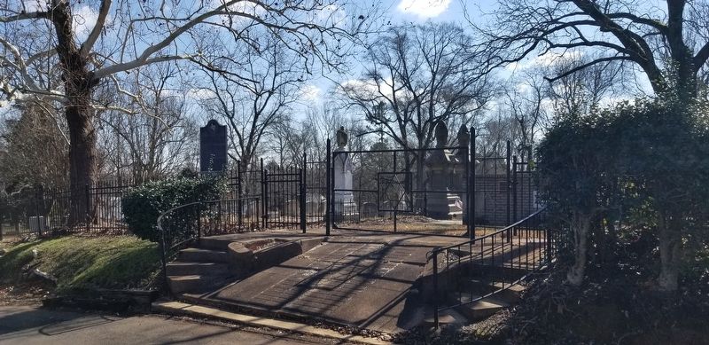 The entrance to the Marshall Hebrew Cemetery. Click for full size. The entrance to the Marshall Hebrew Cemetery image. Click for full size.