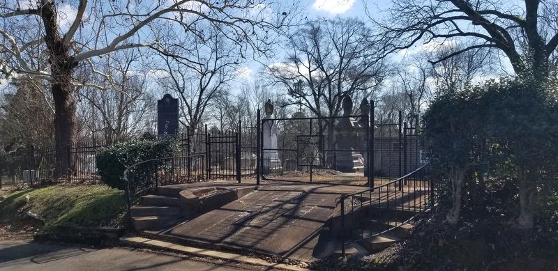 The entrance to the Marshall Hebrew Cemetery image. Click for full size.
