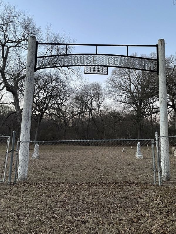 Greathouse Cemetery Entrance. Click for full size. Greathouse Cemetery Entrance image. Click for full size.