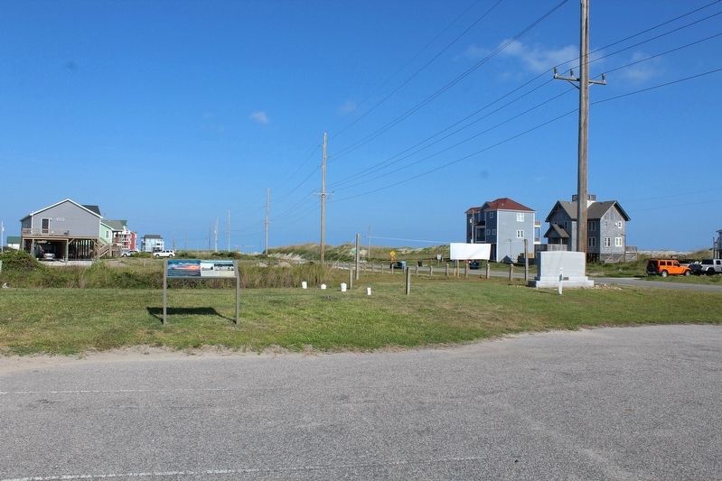 Welcome to Hatteras Village Marker. Click for full size. Welcome to Hatteras Village Marker image. Click for full size.