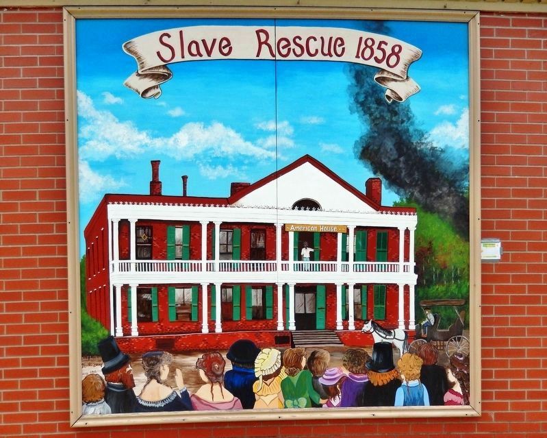 Slave Rescue Mural image. Click for full size.