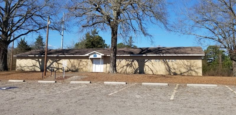 The James F. Taylor Lodge. Click for full size. The James F. Taylor Lodge image. Click for full size.