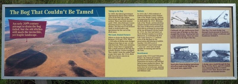 The Bog That Couldn't Be Tamed marker image. Click for full size.