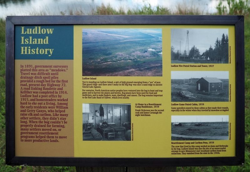 Ludlow Island History marker image. Click for full size.