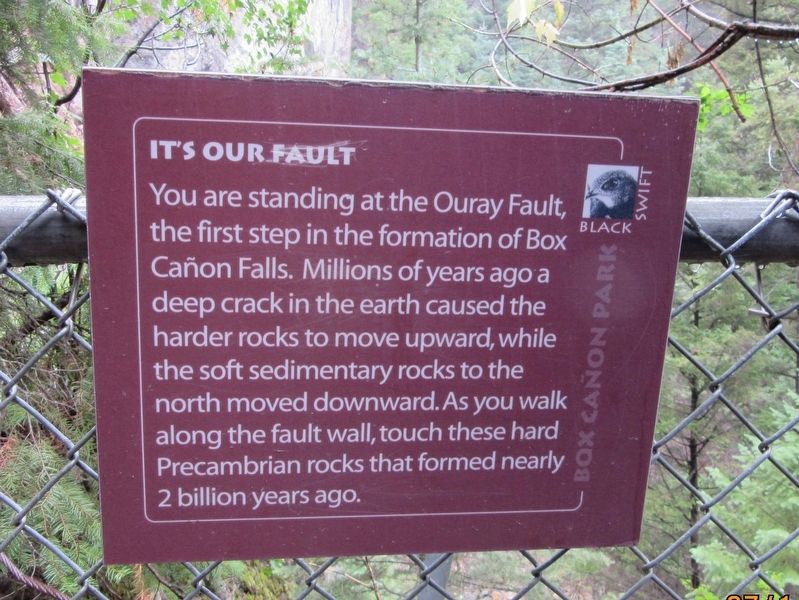 It's Our Fault Marker image. Click for full size.