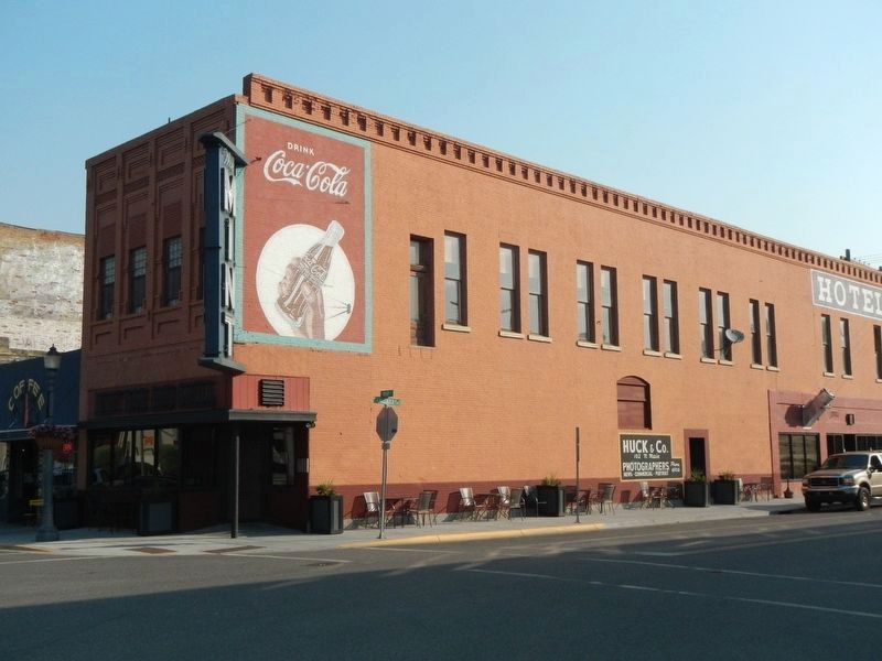 Hefferlin Mercantile Company and Marker image. Click for full size.
