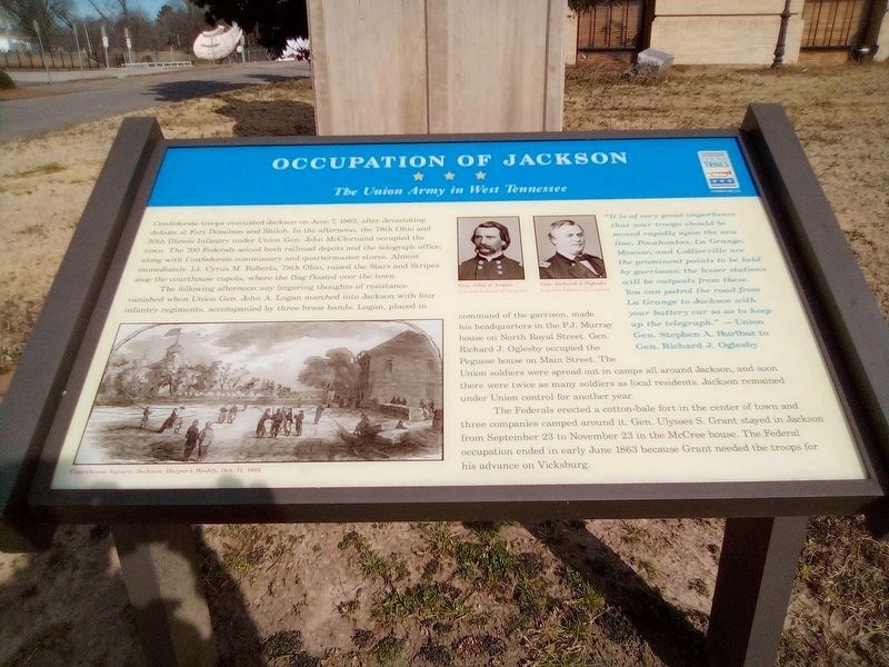 Occupation of Jackson Marker image. Click for full size.