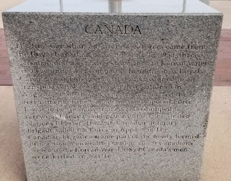Canada Marker. Click for full size. Canada Marker image. Click for full size.