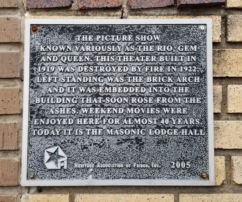 The Picture Show Marker image. Click for full size.