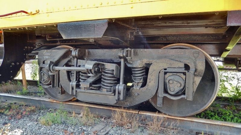 Union Pacific Caboose #25437 &bull; High-speed Wheel Truck image. Click for full size.