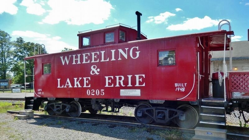 Wheeling & Lake Erie Caboose #0205 image. Click for full size.