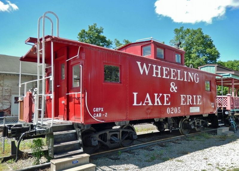 Wheeling & Lake Erie Caboose #0205 image. Click for full size.