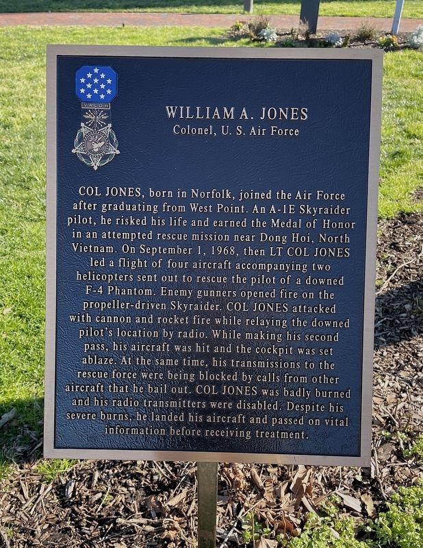 William A. Jones Marker image. Click for full size.