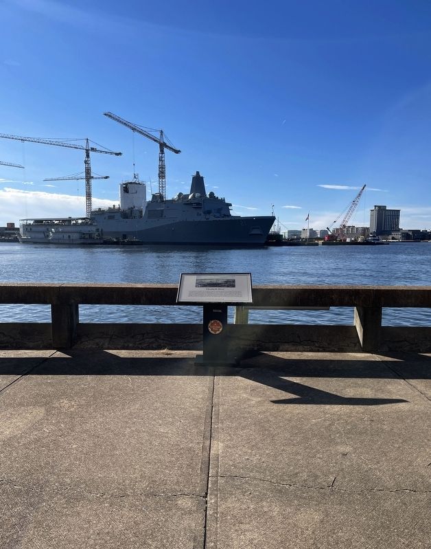Elizabeth River Marker image. Click for full size.