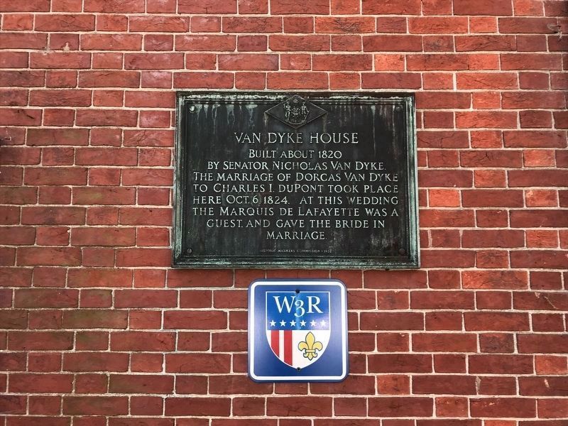 Van Dyke House Marker image. Click for full size.