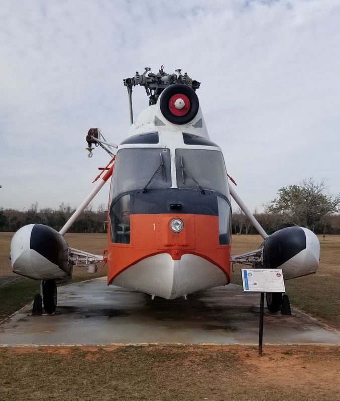 Front view of the Sikorsky Helicopter "SeaGuard" and Marker image. Click for full size.