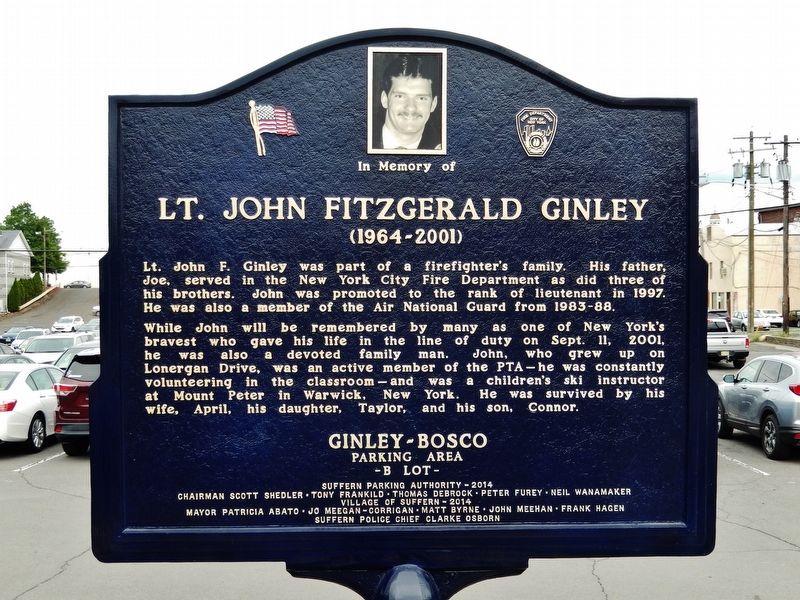 Lt. John Fitzgerald Ginley (<i>west side</i>) image. Click for full size.