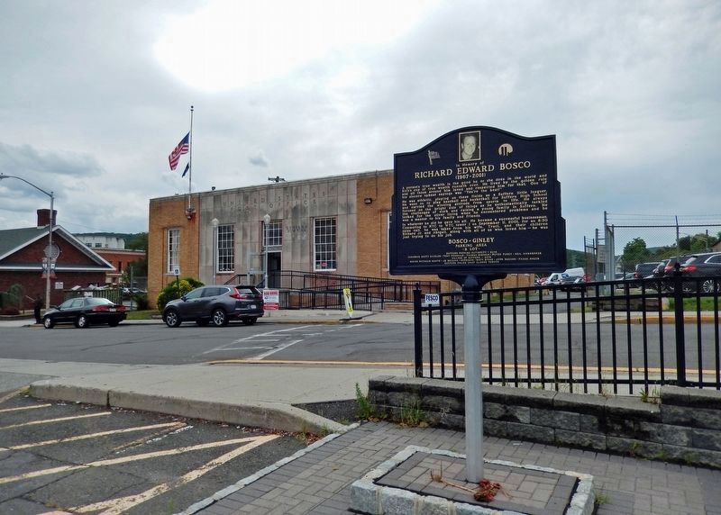 Richard Edward Bosco Marker (<i>east side</i>). Click for full size. Richard Edward Bosco Marker (<i>east side</i>) image. Click for full size.