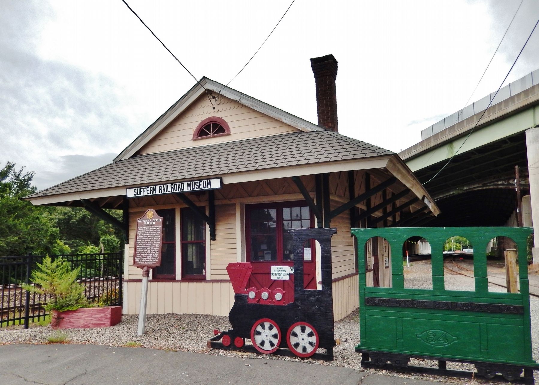 Suffern Railroad Museum image. Click for full size.