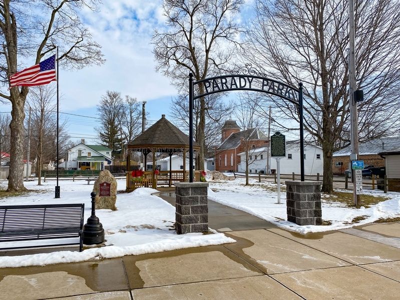 Nashville Sesquicentennial Village Marker. Click for full size. Nashville Sesquicentennial Village Marker image. Click for full size.