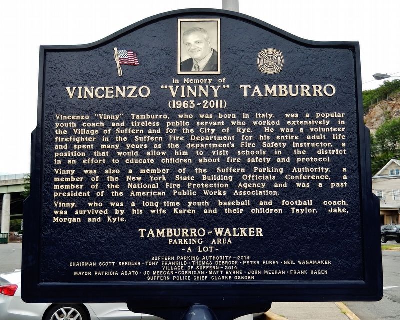 Vincenzo �Vinny� Tamburro (<i>south side</i>) image. Click for full size.