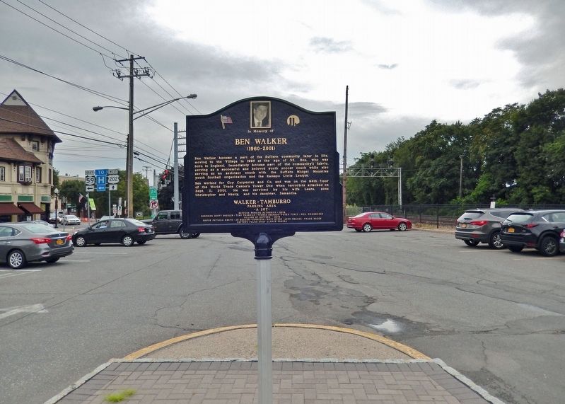 Ben Walker Marker (<i>north side</i>) image. Click for full size.