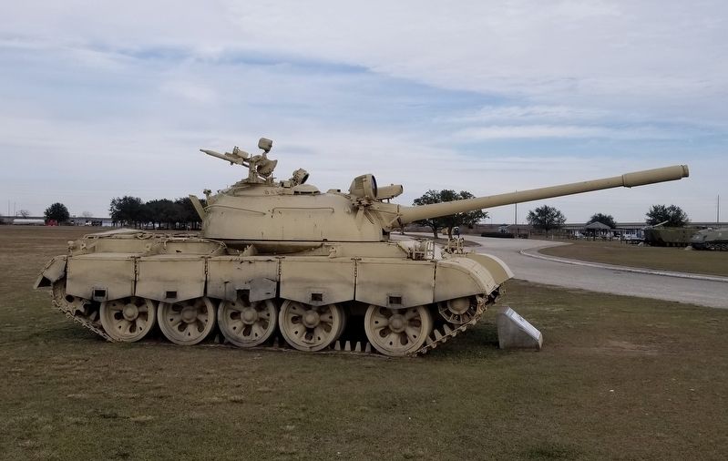 Side view of the T-55 Main Battle Tank image. Click for full size.