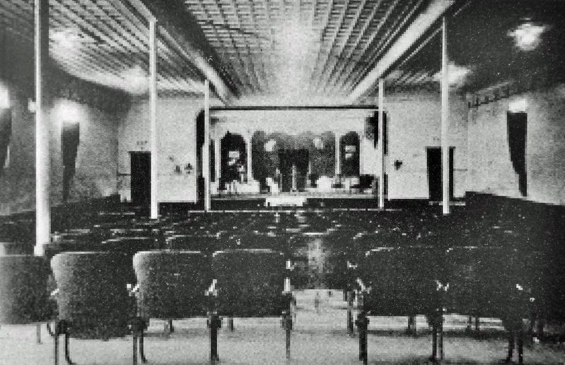 Marker detail: The Family Theater. Click for full size. Marker detail: The Family Theater image. Click for full size.