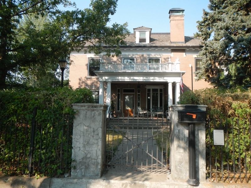 Talcott House and Marker image. Click for full size.