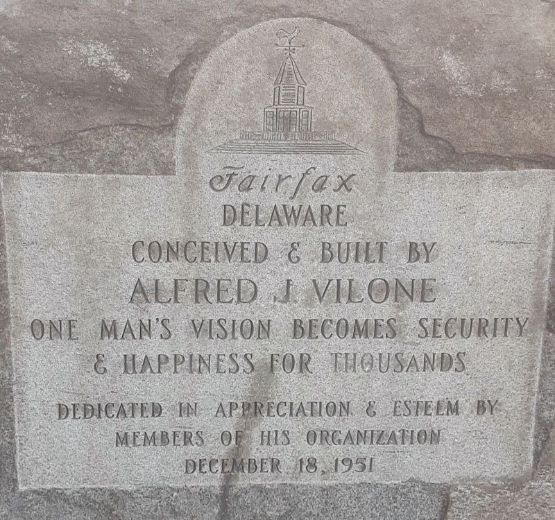 Fairfax Delaware Marker. Click for full size. Fairfax Delaware Marker image. Click for full size.