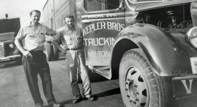 Marker detail: Kepler, 1943 image. Click for full size.