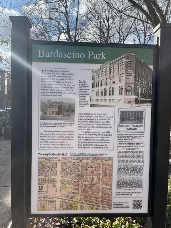 Bardascino Park Marker image. Click for full size.