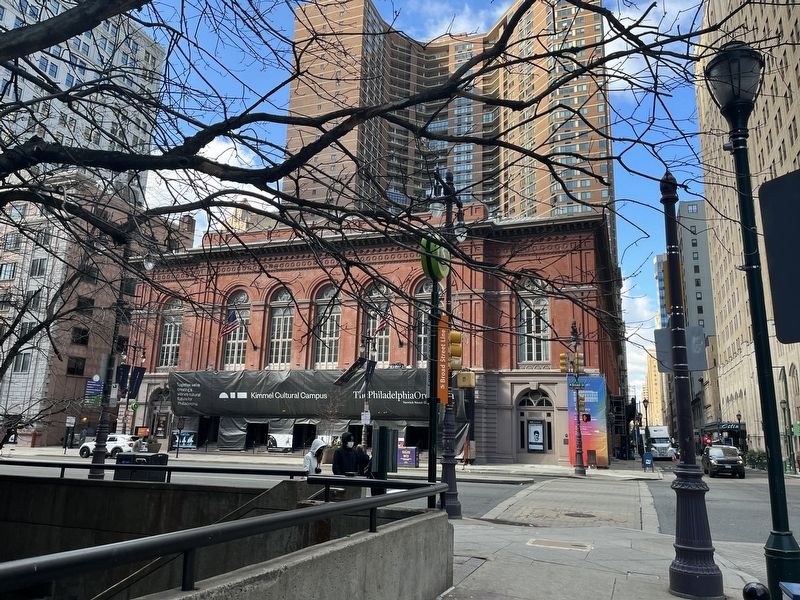 The Academy of Music. Click for full size. The Academy of Music image. Click for full size.