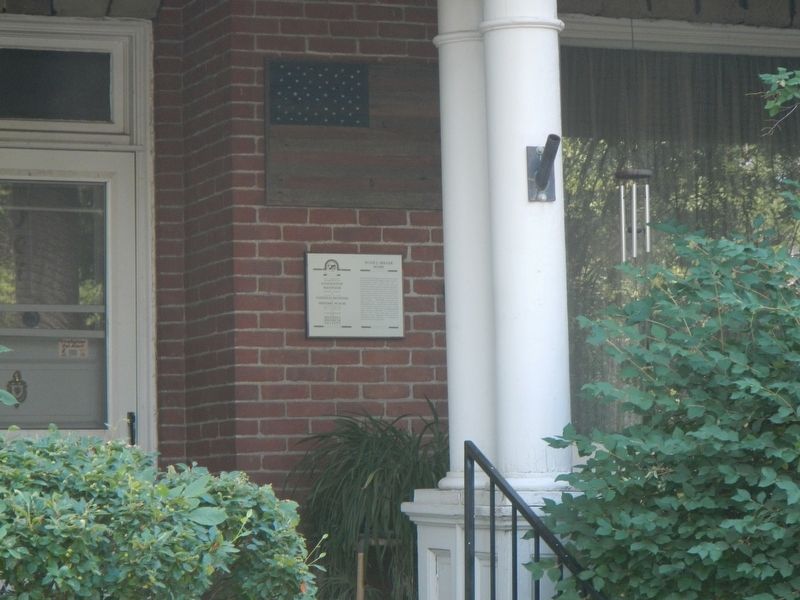 Hugh J. Miller Home Marker image. Click for full size.